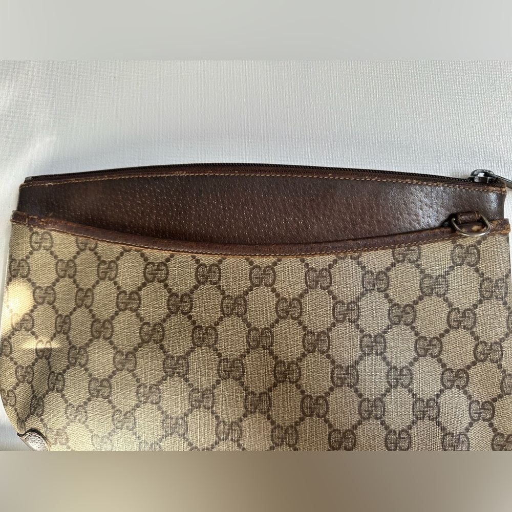 GG supreme vintage clutch bag - Picture 3 of 14